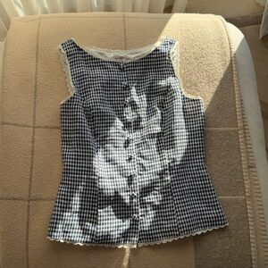 Reformation Linen Top